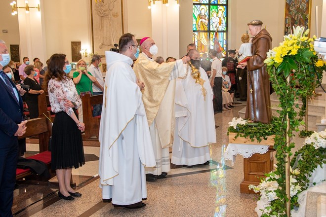 Mons. Giorgio Lingua, apostolski nuncij u Republici Hrvatskoj, na proslavi Antunova u Čakovcu